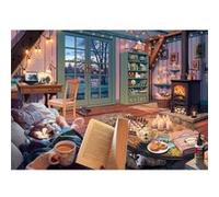 Ravensburger Puzzle 1000 pièces – Le cabanon cosy – Vert G