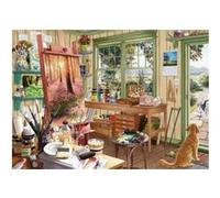 Ravensburger – Puzzle 1000 pièces Le cabanon de l'Artiste – Qualité supérieure – Dès 14 ans