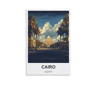 Puzzle 1000 pièces, Le Caire, Égypte. Puzzle 1000 pièces pour Adolescents et Enfants. Jeu de réflexion Stimulant. 52 x 38 cm.