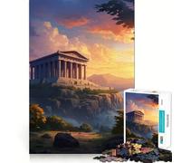 Puzzle 1000 pièces Le Crépuscule des Dieux Décoration soignée Jeu de réflexion Cadeau Activité Calme pour Un Anniversaire (38x26cm)