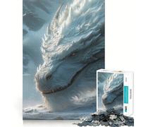 Puzzle 1000 pièces Le Dresseur de Dragons pour Adolescents, idéal pour améliorer la mémoire, se détendre à la Maison, Bords précis, Cadeau raffiné 38x52cm