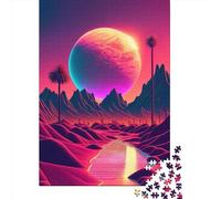 Puzzle 1000 pièces : Le Futur Qui n'a jamais existé pour Adultes. Puzzles en Bois. Jouets éducatifs. 1000 pièces (75 x 50 cm).