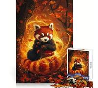 Puzzle 1000 pièces Le Gardien Lumineux du Panda Roux pour Adultes, idéal pour développer sa mémoire, soulager Le Stress et créer Un Cadeau mémorable (50x75cm)