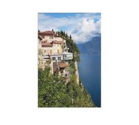 Puzzle 1000 pièces，Le lac de Garde enchanteur，Puzzle 1000 Pieces Adultes Jouet de décompression intellectuel éducatif Puzzles Jeu de Famille Amusant pour Enfants Adult（50x70cm）-AI74