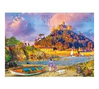 Gibsons Puzzle 1000 pièces – Mont-Saint-Michel, planche 100% recyclée pour adultes