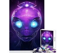 Puzzle 1000 pièces Le Mystère des Extraterrestres Jeu éducatif pour Jouer en Famille et renforcer Les Liens Entre Les Couples Dimensions 50x75cm