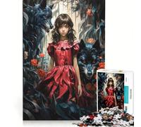 Puzzle 1000 pièces Le Petit Chaperon Rouge Jeu éducatif décoration Parfaite Cadeau Unique pour Un Anniversaire ou Noël 38x52cm