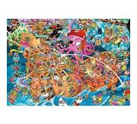 Puzzle 1000 pièces : LE PIRATE ROSE Rose G