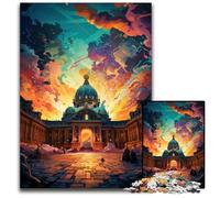 Puzzle 1000 pièces Le psychédélisme coloré de Versailles Puzzles Difficiles pour Adultes Parfaits pour Les Anniversaires Noël et Halloween 1000 pièces (75x50cm)