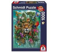 Puzzle 1000 pieces : Le roi de la jungle G