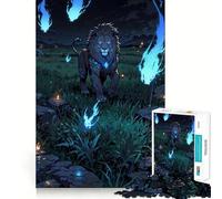 Puzzle 1000 pièces Le Roi Lion Spirit pour Adolescents, Jeu de logique et de réflexion, Calme et précis, découpe exacte, Surprise de Noël 38x52cm