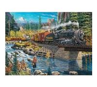 Puzzle 1000 pièces : Le silence de la rivière est brisé par KZ