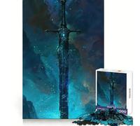 Puzzle 1000 pièces L'Épée de l'Âme du Cosmos pour Adolescents, Jeu de logique et de détente, découpe précise, Cadeau Artistique (38x26cm)