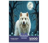 Puzzle 1000 Pièces Les Grandes Pyrénées pour Adultes À Thème De Jeu pour Adultes Puzzle Art pour Décoration D'intérieur,Cadeaux Cadeau pour Personnes 70x50cm/1000pcs