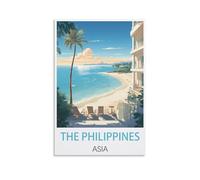 Puzzle 1000 pièces, Les Philippines Asie Posters Puzzle Classique Puzzle pour Enfants Puzzle Difficile et Difficile pour Adultes et Adolescents 70x50cm