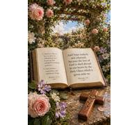 Puzzle 1000 Pieces L'espérance ne déçoit Pas Bible Roses Bois