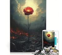 Puzzle 1000 pièces l'espoir dans Les Cendres décoration Murale défi Difficile Cadeau Unique pour Un Anniversaire ou Noël 50x75cm