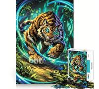 Puzzle 1000 pièces l'esprit de la Nature Sauvage d'émeraude pour Adultes, défi cérébral, Jeu de Groupe, découpe Nette, Joli Cadeau 38x52cm