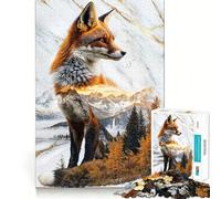 Puzzle 1000 pièces l'esprit des Hautes Terres Dorées pour Adultes et Adolescents, Jeu de réflexion apaisant, Cadeau de Noël idéal 50x75cm