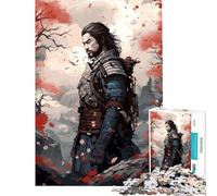 Puzzle 1000 pièces l'esprit éternel du samouraï Un défi éducatif et Stimulant pour Toute la Famille à partir de 14 Ans (38x52cm)