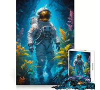 Puzzle 1000 pièces Lieu Magique de l'astronaute Exercice cérébral, Loisir, découpe de précision, Cadeau de Noël Unique (38x26cm)