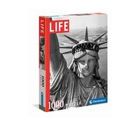 Clementoni - 39635 - Jeu de Création et Logique pour Enfants - à Partir de 14 Ans et Plus - Puzzle Life Magazine Collection - Photos Vintage - - La Statue de la Liberté