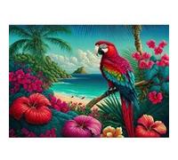 Puzzle 1000 pièces : L'île aux perroquets Mr Broccoli G