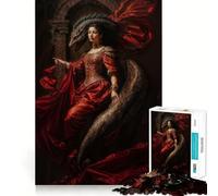 Puzzle 1000 pièces Lilith, la Reine de Minuit, déesse du Puzzle, pour Adultes Un défi cérébral Stimulant, Un Jeu de Loisirs et Un Cadeau Exceptionnel (38x52cm)