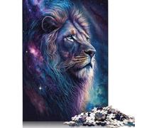 Puzzle 1000 pièces Lion Art Series Style 7 pour Adultes Adolescents Puzzle Puzzle Adulte Cadeaux de Noël pour Adultes 1000 pièces (75 x 50 cm)