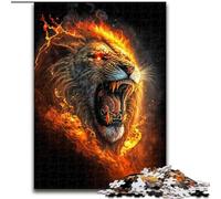 Puzzle 1000 pièces Lion coloré, Puzzles pour Une soirée de Jeux en Famille, Une expérience visuelle stimulante et enrichissante (Taille 26x38cm)