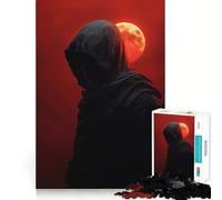 Puzzle 1000 pièces l'ombre de l'Assassin pour Adolescents, idéal pour développer la mémoire, se divertir et Offrir Un Joli Cadeau 38x26cm