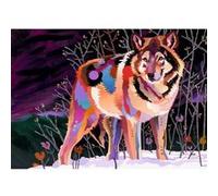 Puzzle 1000 pièces : Loup de la Nuit G