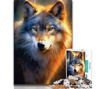 Puzzle 1000 pièces Loup pour Adolescents Puzzle 1000 pièces pour Adolescents Relax Games est Un pour Toute la Famille (26x38cm)
