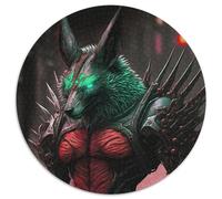 Puzzle 1000 pièces Loups-garous Puzzles impossibles pour Adultes Décoration d'intérieur Jeu de réflexion pour Adolescents et Interaction familiale 67,5 x 67,5 cm