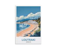 Puzzle 1000 pièces, Loutraki Grèce, Puzzle Classique pour Adultes et Adolescents (garçons et Filles), 70 x 50 cm