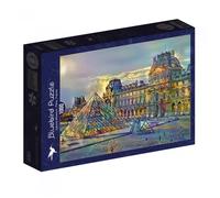 Puzzle 1000 pièces - louvre parée de lumières