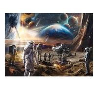 Schmidt-Spiele Puzzle 58537 Mondes infinis – Missions spatiales (Michele Farella) 1000 pièces