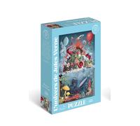 Puzzle 1000 pièces - L'univers de Jules Verne