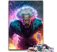 Puzzle 1000 pièces Mad Doctor : Aidez Le Cerveau à exercer des Jouets addictifs pour cultiver la Patience Décoration Parfaite 50x75cm