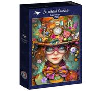 Bluebird Puzzle - Mad Props, Puzzle 1000 Pièces - Jeune Femme, Fantaisie Rétro - Puzzle Adulte, Fabriqué en France