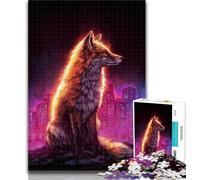 Puzzle 1000 pièces Magic Fox Puzzle 1000 pièces pour Adultes et Adolescents, Collection d'artistes, Beaux-Arts pour Les 14 Ans et Plus 50x75cm