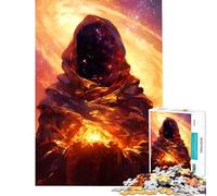 Puzzle 1000 pièces Magic Nova Star Space God Difficile et Stimulant pour Les Femmes Jeu Amusant à partir de 14 Ans 38x52cm