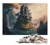 Puzzle 1000 pièces Magic Palace The Rock pour Adultes et Adolescents, Puzzle en Bois Durable pour Adultes (75 x 50 cm).