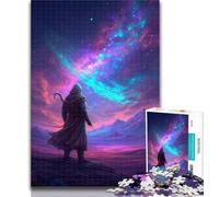 Puzzle 1000 pièces Magicien, Puzzle 1000 pièces pour Adolescents, Jouets éducatifs et éducatifs, décoration d'intérieur Unique et Cadeaux 26x38cm