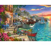 Puzzle 1000 Pièces Magnifique Grèce