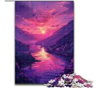 Puzzle 1000 pièces - Magnifique Paysage de rêve - Puzzle 1000 pièces pour Adultes - Un Casse-tête Stimulant pour Les Adolescents et Les familles (Taille 50x75cm)