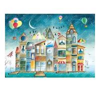 Puzzle 1000 pièces : Maisons que je lis - Édition Spéciale Nihal Cifter Magnolia G