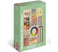 Marabout Puzzle Marchand de couleurs – Happy Remix Productions – 1000 pièces – Illustration