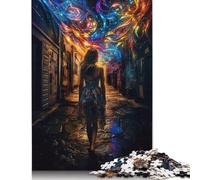 Puzzle 1000 pièces Marcher en Couleurs Jeu éducatif Décoration familiale Adultes Défi (75x50cm)