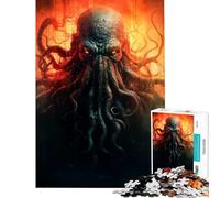 Puzzle 1000 pièces Marée cauchemardesque pour Adolescents Jeu éducatif Stimulant défi Impossible idée Cadeau d'anniversaire (50x75cm)